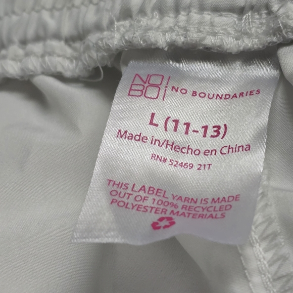 EUC NO BOUNDARIES BOYFRIEND BAGGY FIT COOL TO BE KIND Butterflies SIZE 11/13 - Picture 6 of 6